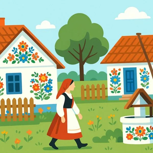 Zalipie : un des plus beaux villages de Pologne